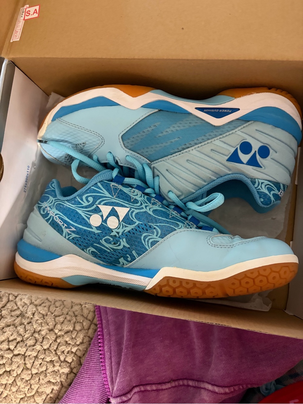 Yonex Blue Badminton Court Shoes
